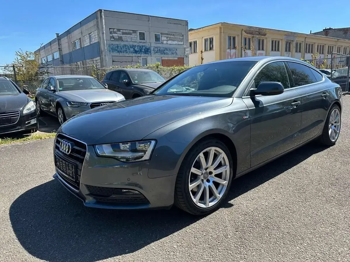 Second-hand Audi A5 S-Line 170 CP (125 kW) 2012 Gri Coupe