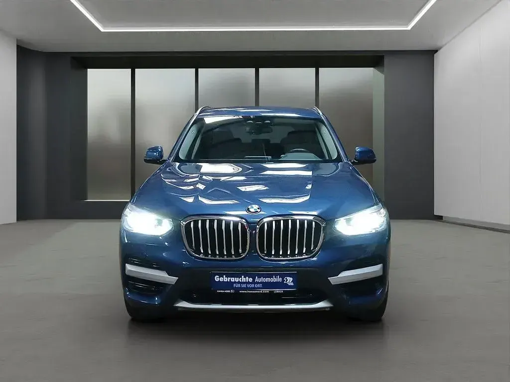 Gebraucht BMW X3 xLine 190 PS (139 kW) 2021 Blau / phytonicblau (metallic) SUV