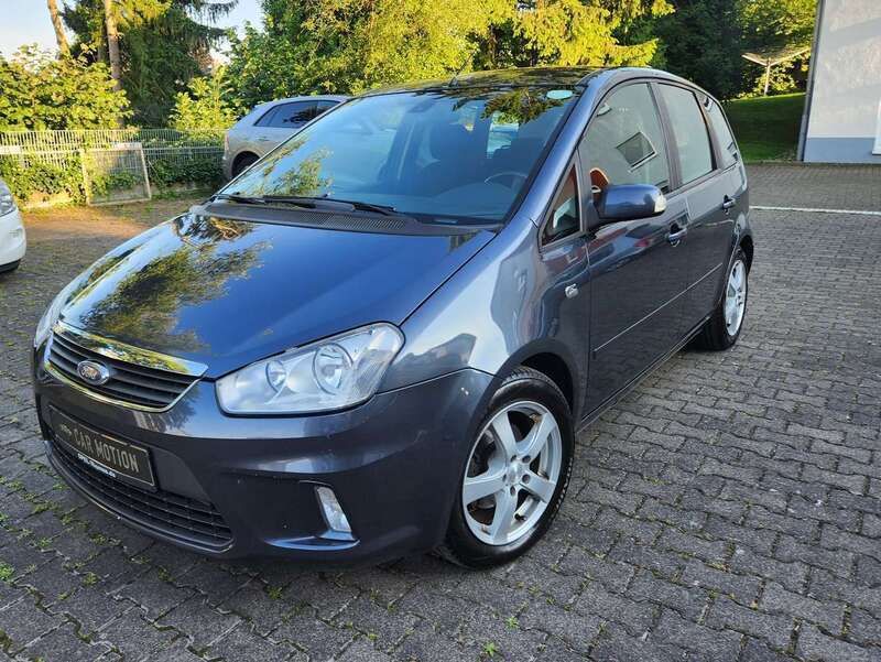 Grau Gebraucht 2008 Ford C-MAX Ghia Van / Kleinbus | 2.499 € (Fairer Preis) - Bild 1/4
