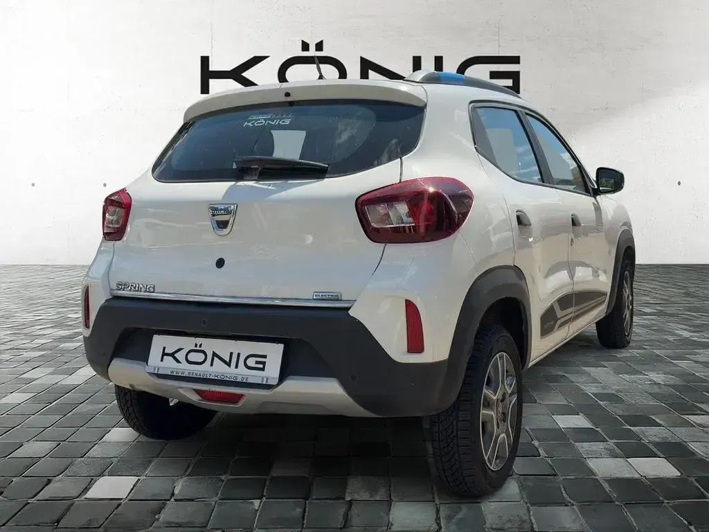 Gebraucht Dacia Spring Business 33 kW (45 PS) 2021 Weiß Kleinwagen