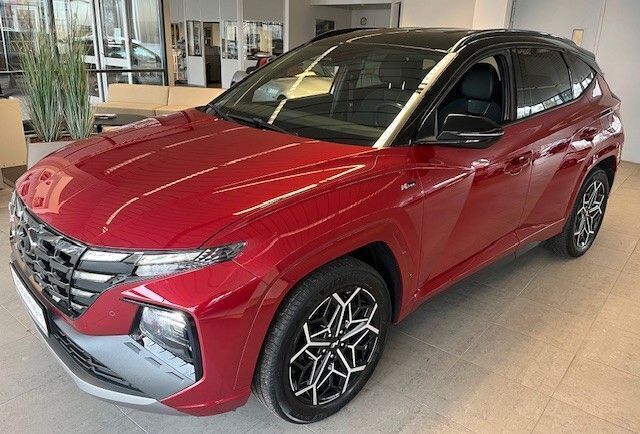 Rot Gebraucht 2022 Hyundai Tucson N Line SUV | 28.890 € (Etwas zu teuer) - Bild 1/4