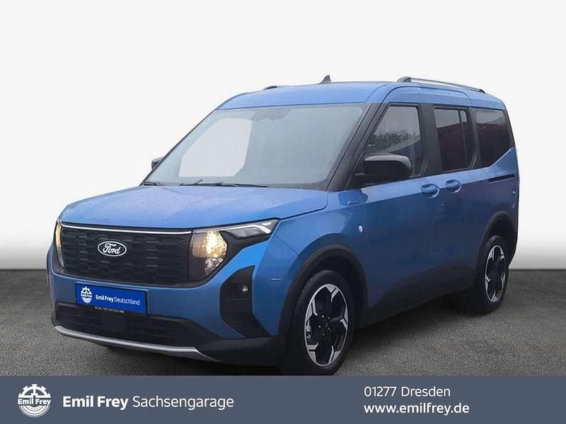 Desert island blue metallic Gebraucht 2025 Ford Tourneo Courier Active Van / Kleinbus | 25.930 € (Fairer Preis) - Bild 1/4