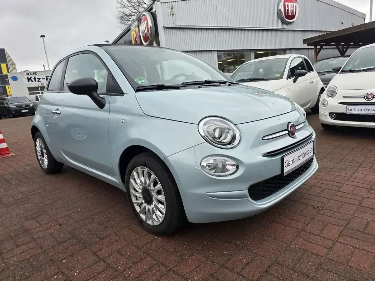 Gebraucht Fiat 500C 69 PS (50 kW) 2023 Grün Cabrio