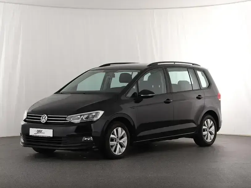 Gebraucht VW Touran Comfortline 150 PS (110 kW) 2018 Deep black perleffekt Van / Kleinbus