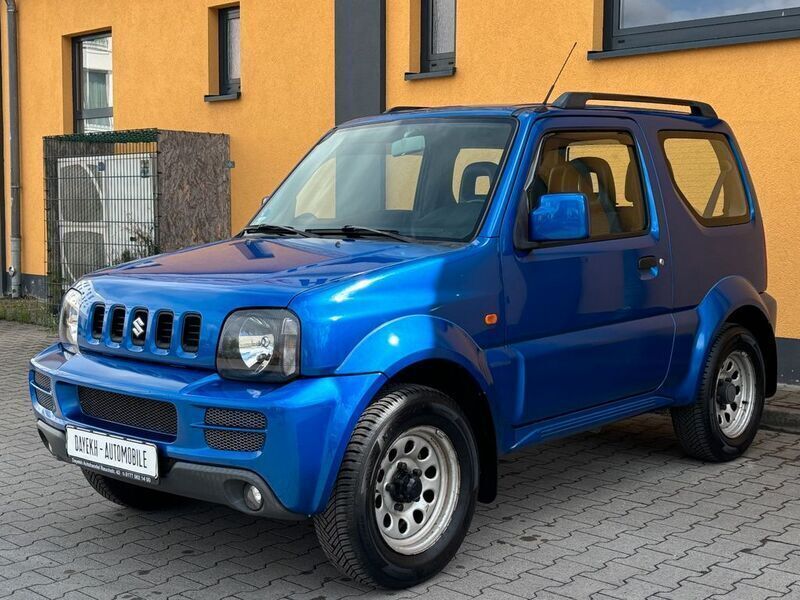 Blau Gebraucht 2005 Suzuki Jimny SUV | 6.980 € (Fairer Preis) - Bild 1/4