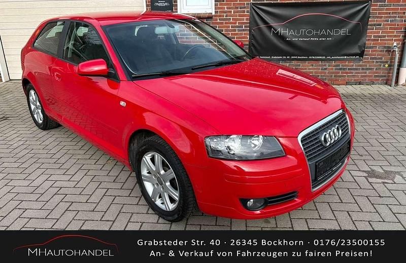 Brillantrot Gebraucht 2007 Audi A3 Kleinwagen | 5.490 € (Fairer Preis) - Bild 1/4