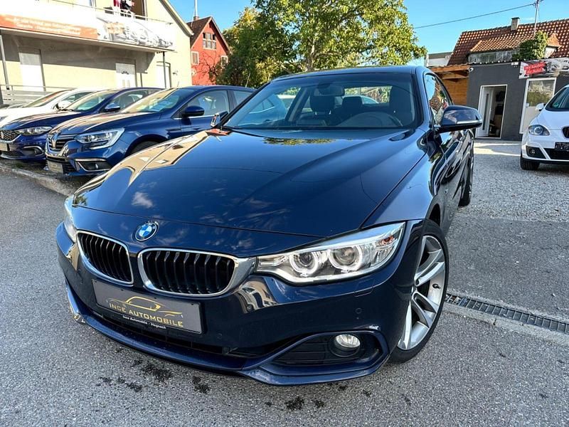 Blau Gebraucht 2016 BMW 420 Sport Line Coupé | 21.999 € (Etwas zu teuer) - Bild 1/4