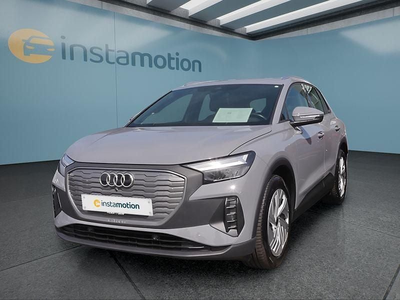 Grau Gebraucht 2022 Audi Q4 e-tron SUV | 24.599 € (Superpreis) - Bild 1/4