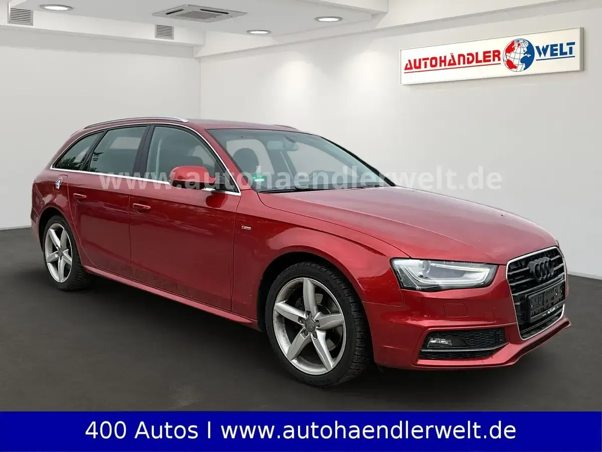 Gebraucht Audi A4 S-Line 170 PS (125 kW) 2015 Tangorot metallic Kombi