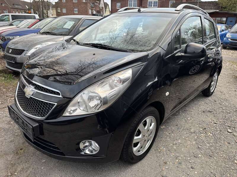 Schwarz Gebraucht 2012 Chevrolet Spark Kleinwagen | 3.199 € (Fairer Preis) - Bild 1/4