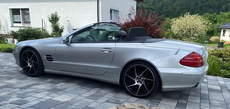 Gebraucht Mercedes SL350 Edition 245 PS (180 kW) 2004 Silber Cabrio
