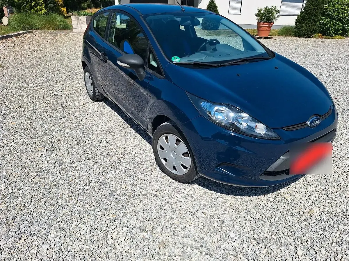 Gebraucht Ford Fiesta 60 PS (44 kW) 2009 Blau Kleinwagen