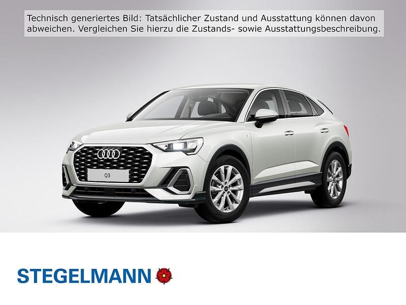 Tausilber metallic Gebraucht 2021 Audi Q3 Sportback S-Line SUV | 29.610 € (Guter Preis) - Bild 1/4