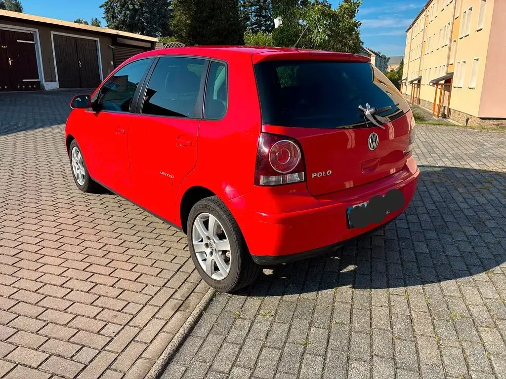 Gebraucht VW Polo Edition 105 PS (77 kW) 2008 Rot Kleinwagen