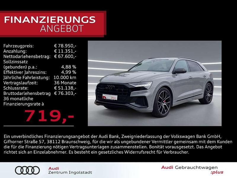 Nardograu Gebraucht 2023 Audi Q8 Competition SUV | 78.950 € (Superpreis) - Bild 1/3