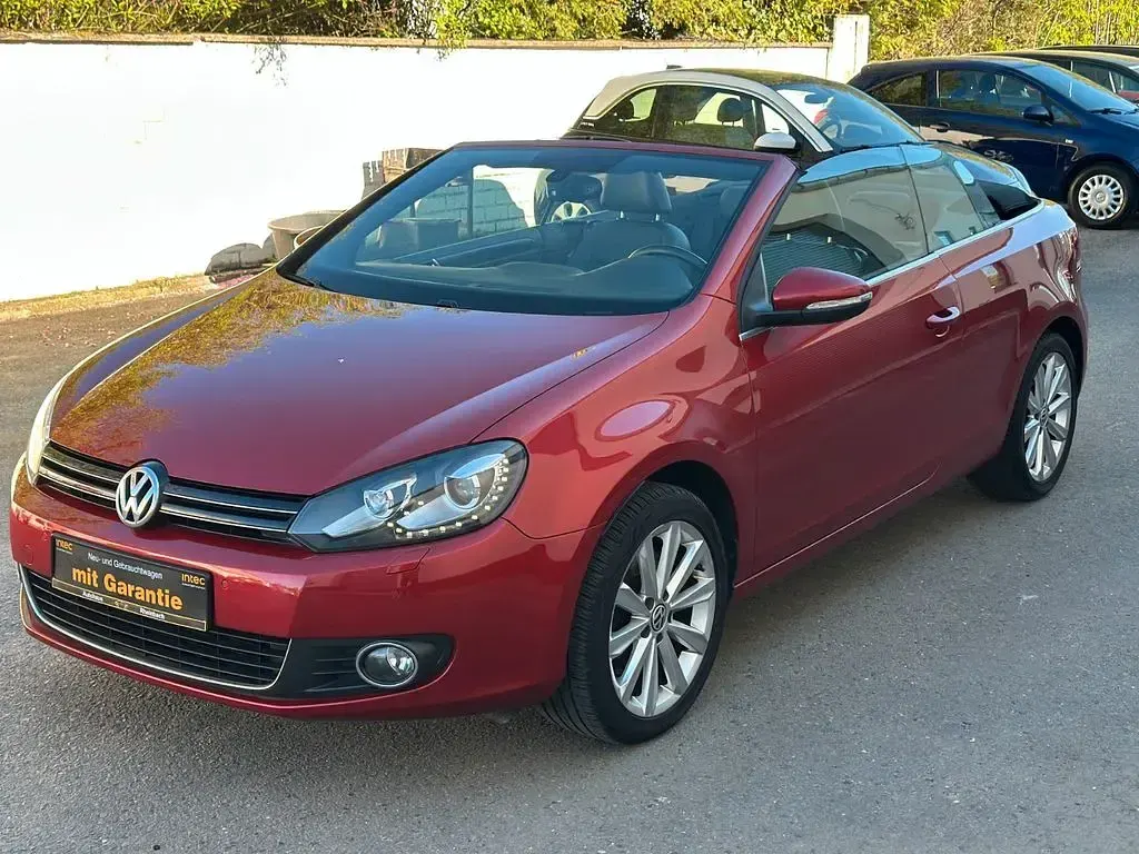 Gebraucht VW Golf Cabriolet 160 PS (117 kW) 2012 Rot Cabrio