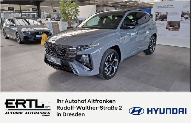Shadow grey uni Neu 2025 Hyundai Tucson N Line SUV | 39.290 € (Fairer Preis) - Bild 1/4