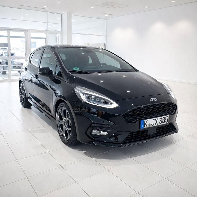 Schwarz Gebraucht 2019 Ford Fiesta ST-Line Kleinwagen | 10.899 € (Fairer Preis) - Bild 1/4
