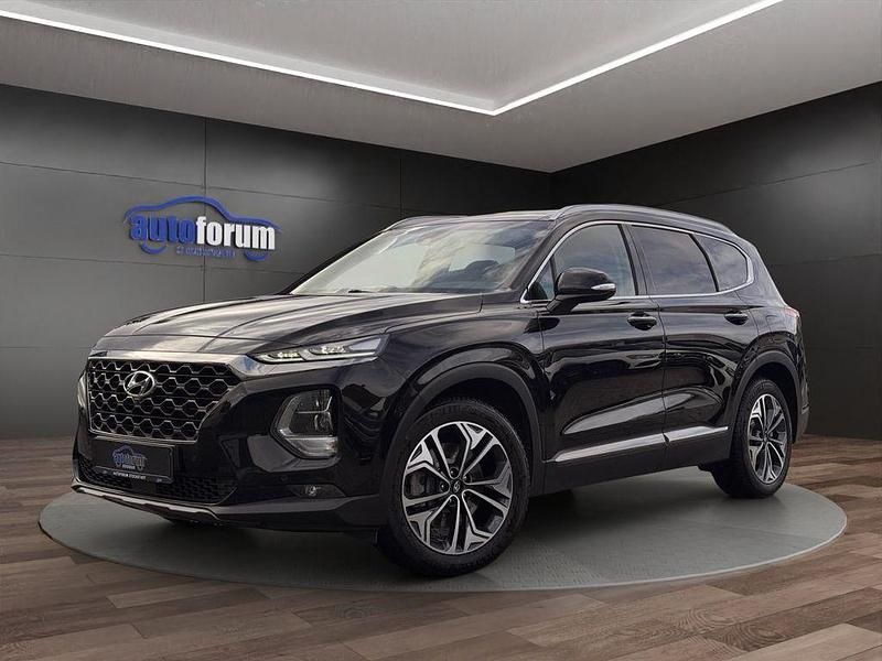 Schwarz Gebraucht 2020 Hyundai Santa Fe Premium SUV | 27.990 € (Fairer Preis) - Bild 1/4