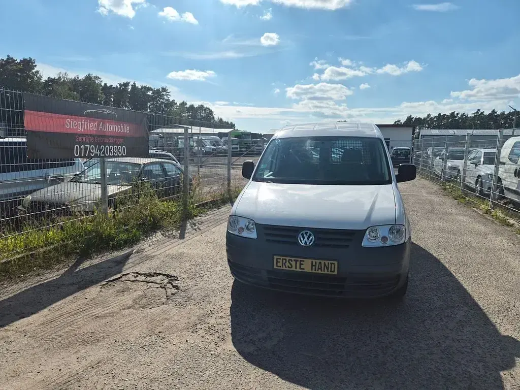 Gebraucht VW Caddy 80 PS (58 kW) 2009 Weiß Van / Kleinbus