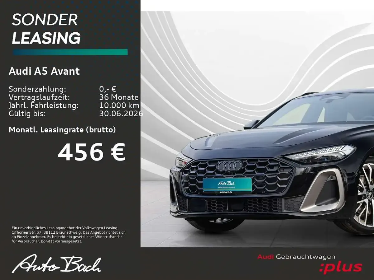 Używany Audi A5 S-Line 204 KM (150 kW) 2025 Czarny Kombi