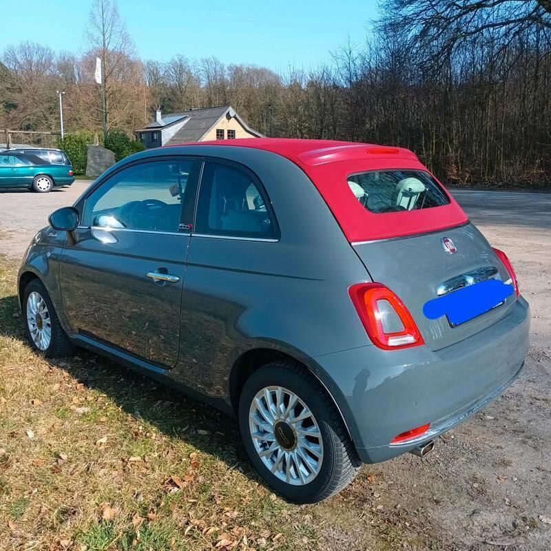 Grau Gebraucht 2021 Fiat 500 Cabrio | 11.400 € (Guter Preis) - Bild 1/4