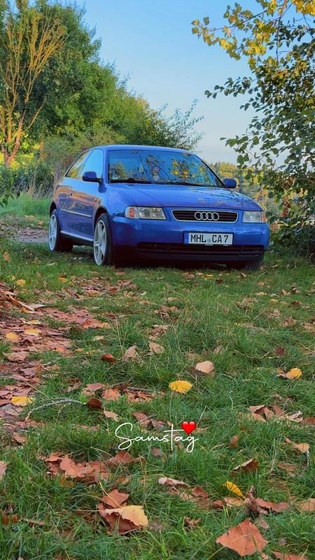 Blau Gebraucht 1997 Audi A3 Kleinwagen | 1.199 € (Fairer Preis) - Bild 1/4