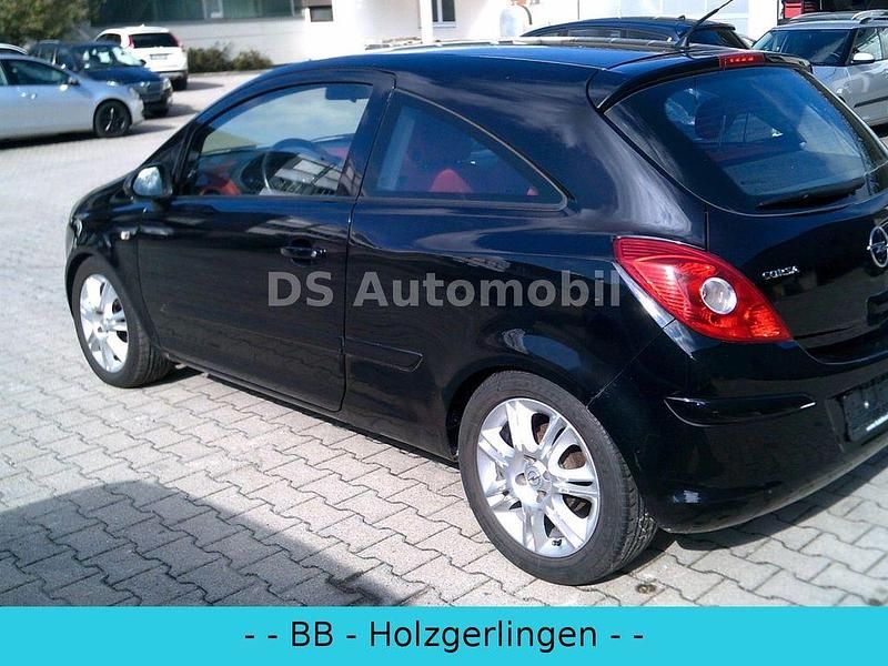 Gebraucht Opel Corsa Edition 80 PS (58 kW) 2007 Schwarz Limousine