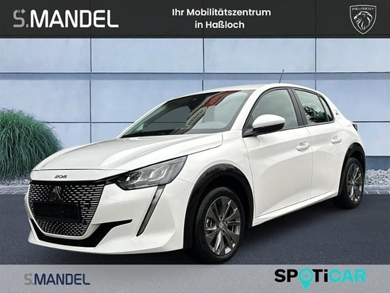 Gebraucht Peugeot e-208 Active 100 kW (136 PS) 2021 Weiß Kleinwagen