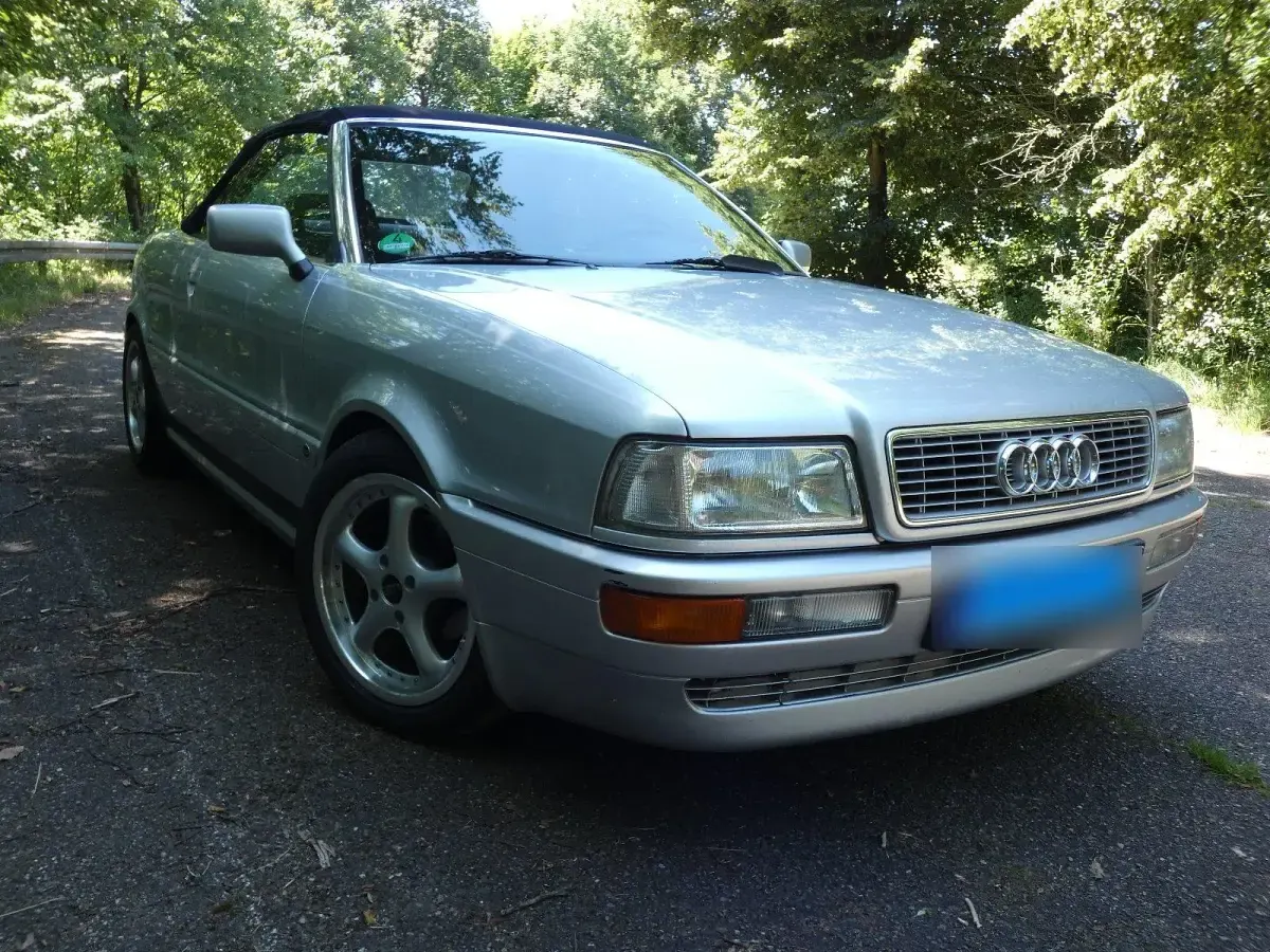 Gebraucht Audi Cabriolet 133 PS (97 kW) 1992 Silber Cabrio