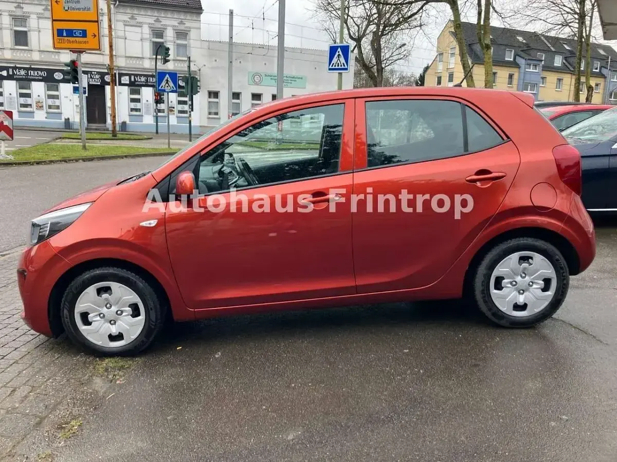Gebraucht Kia Picanto Edition 7 67 PS (49 kW) 2020 Pop orange Kleinwagen