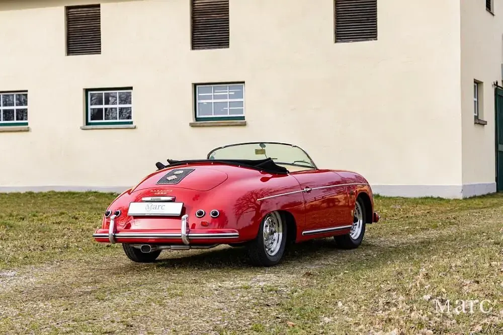 Gebraucht Porsche 356 56 PS (41 kW) 1955 Rot (rot) Cabrio