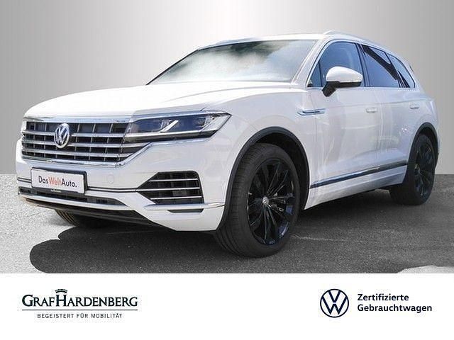 Pure white Gebraucht 2020 VW Touareg Atmosphere SUV | 44.888 € (Fairer Preis) - Bild 1/4