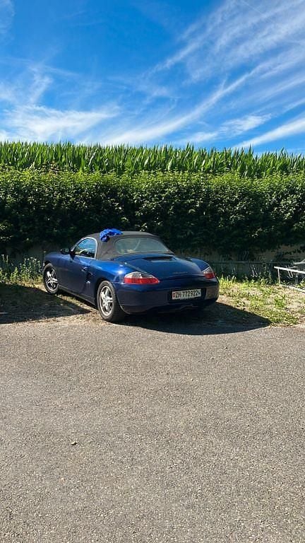 Gebraucht Porsche Boxster 228 PS (167 kW) 2003 Blau Cabrio