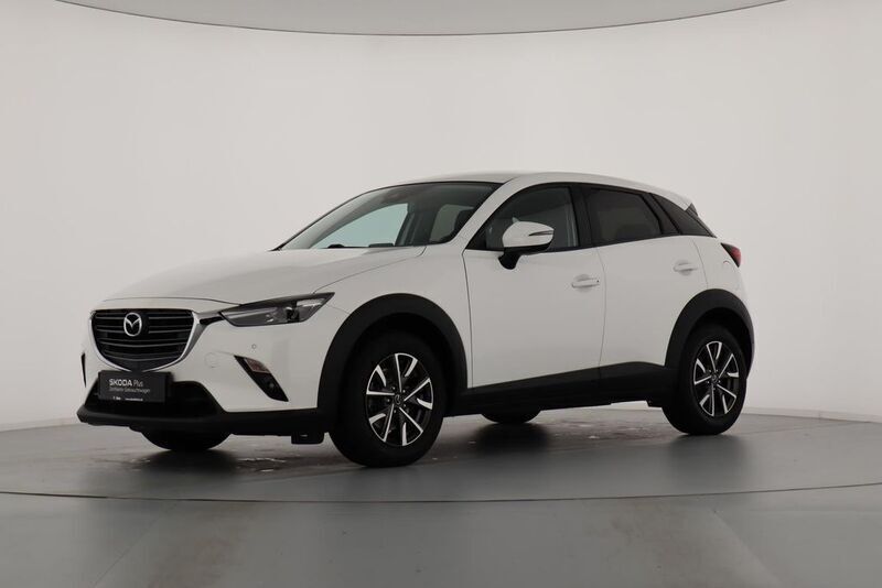 Weiß Gebraucht 2019 Mazda CX-3 Exclusive-Line SUV | 15.889 € (Guter Preis) - Bild 1/4