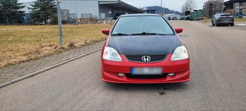 Gebraucht Honda Civic 90 PS (66 kW) 2003 Rot Kleinwagen