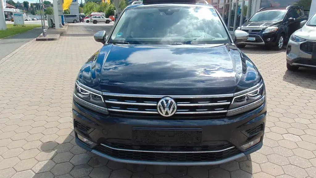 Gebraucht VW Tiguan Allspace Highline 190 PS (139 kW) 2019 Schwarz SUV