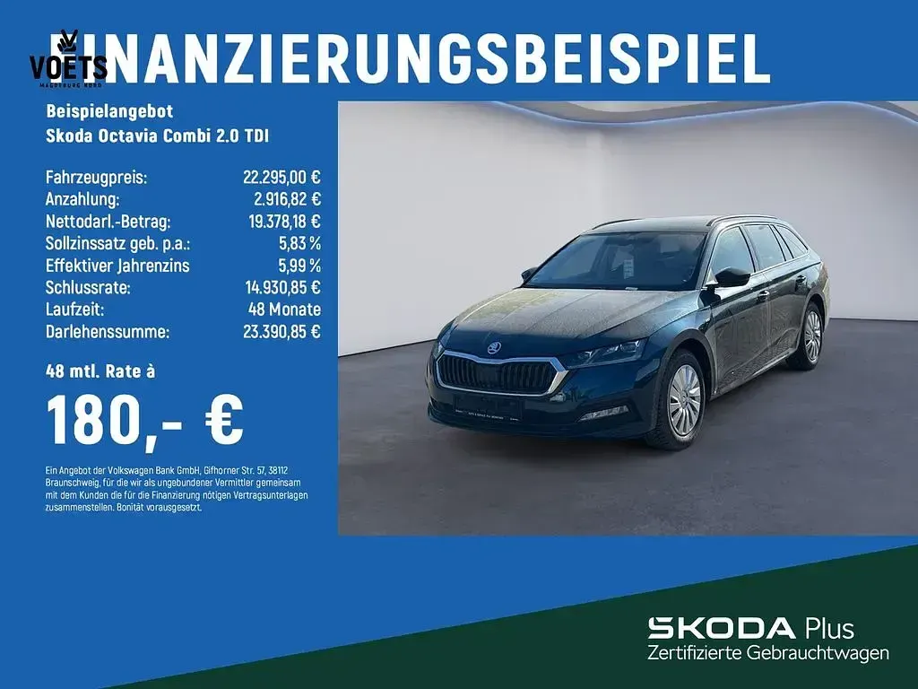 Gebraucht Skoda Octavia Ambition 150 PS (110 kW) 2023 Blau Kombi