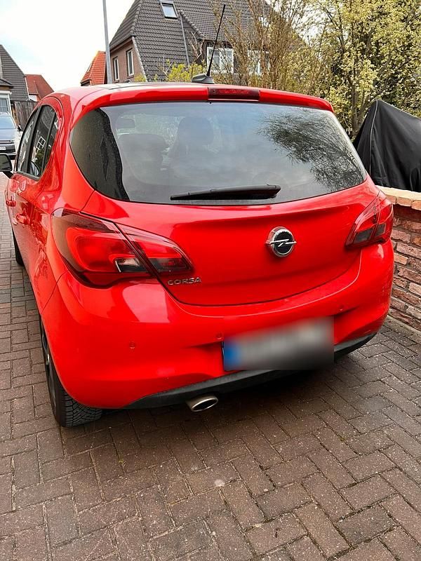 Używany Opel Corsa 90 KM (66 kW) 2019 Czerwony Hatchback
