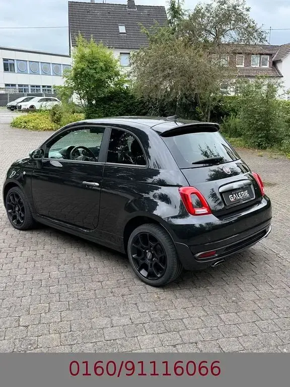 Gebraucht Fiat 500S S 69 PS (50 kW) 2017 Schwarz Kleinwagen