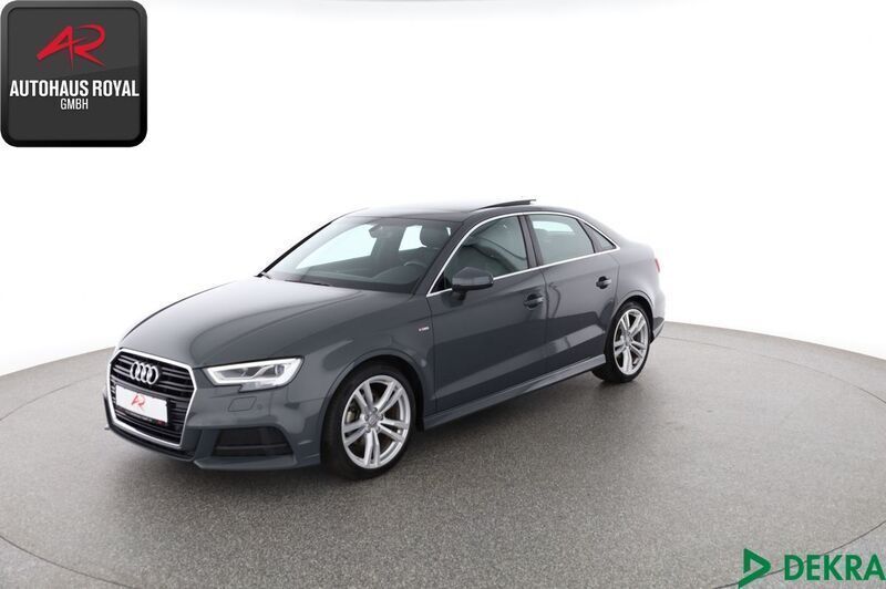 Grau Gebraucht 2017 Audi A3 S-Line Limousine | 19.880 € (Fairer Preis) - Bild 1/4