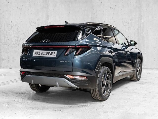 Gebraucht Hyundai Tucson Advantage 150 PS (110 kW) 2023 Serenity white / abyss black / sol (weiss) SUV