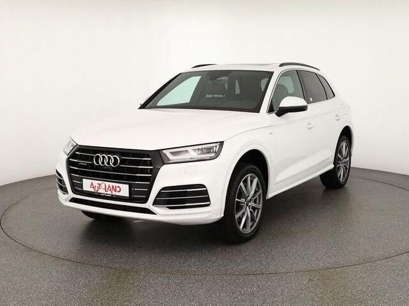 Weiß Gebraucht 2021 Audi Q5 S-Line SUV | 38.990 € (Guter Preis) - Bild 1/4