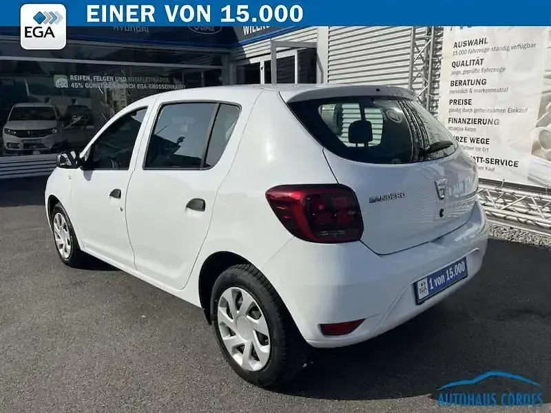 Usata Dacia Sandero 73 CV (53 kW) 2020 Bianco Berlina