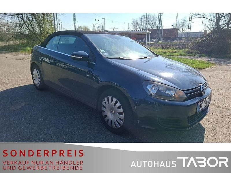 Gebraucht VW Golf Cabriolet 105 PS (77 kW) 2015 Open sea blue metallic Cabrio