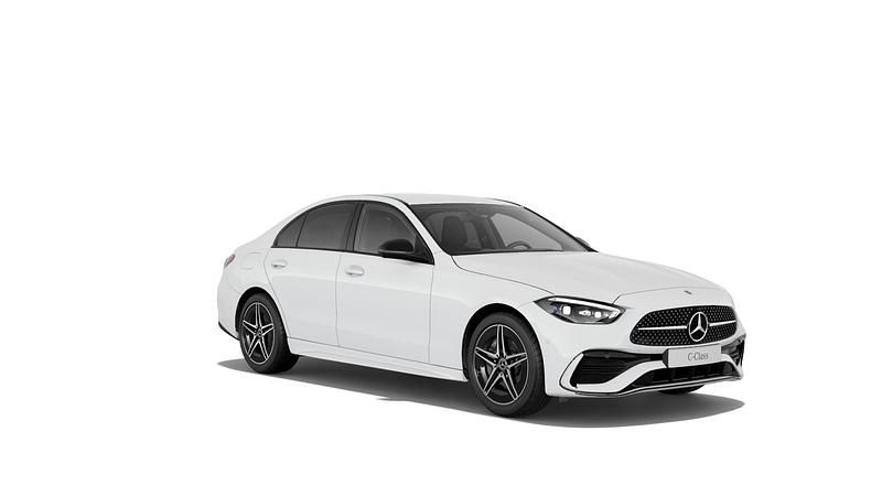 Polarweiß Neu 2025 Mercedes C220 Limousine | 55.280 € (Guter Preis) - Bild 1/3