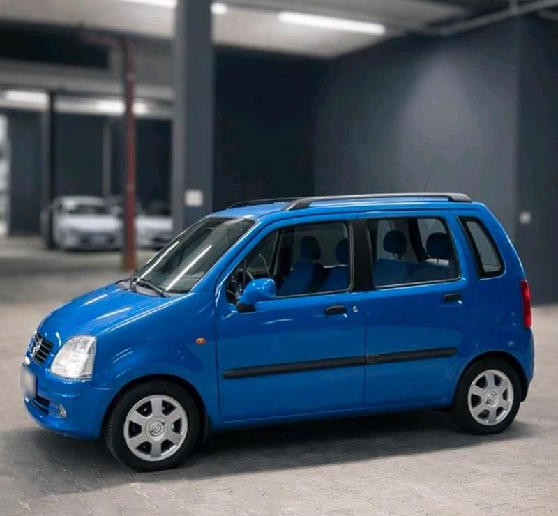 Gebraucht Opel Agila 75 PS (55 kW) 2003 Blau Van / Kleinbus