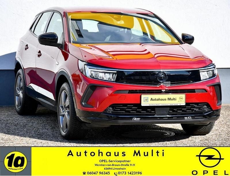 Bright red/metallic (metallic) Gebraucht 2024 Opel Grandland X GS Line SUV | 24.500 € (Guter Preis) - Bild 1/1
