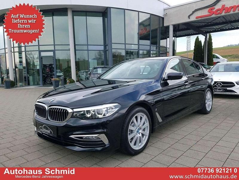 Gebraucht BMW 530e iPerformance 184 PS (135 kW) 2017 Black sapphire metallic Limousine