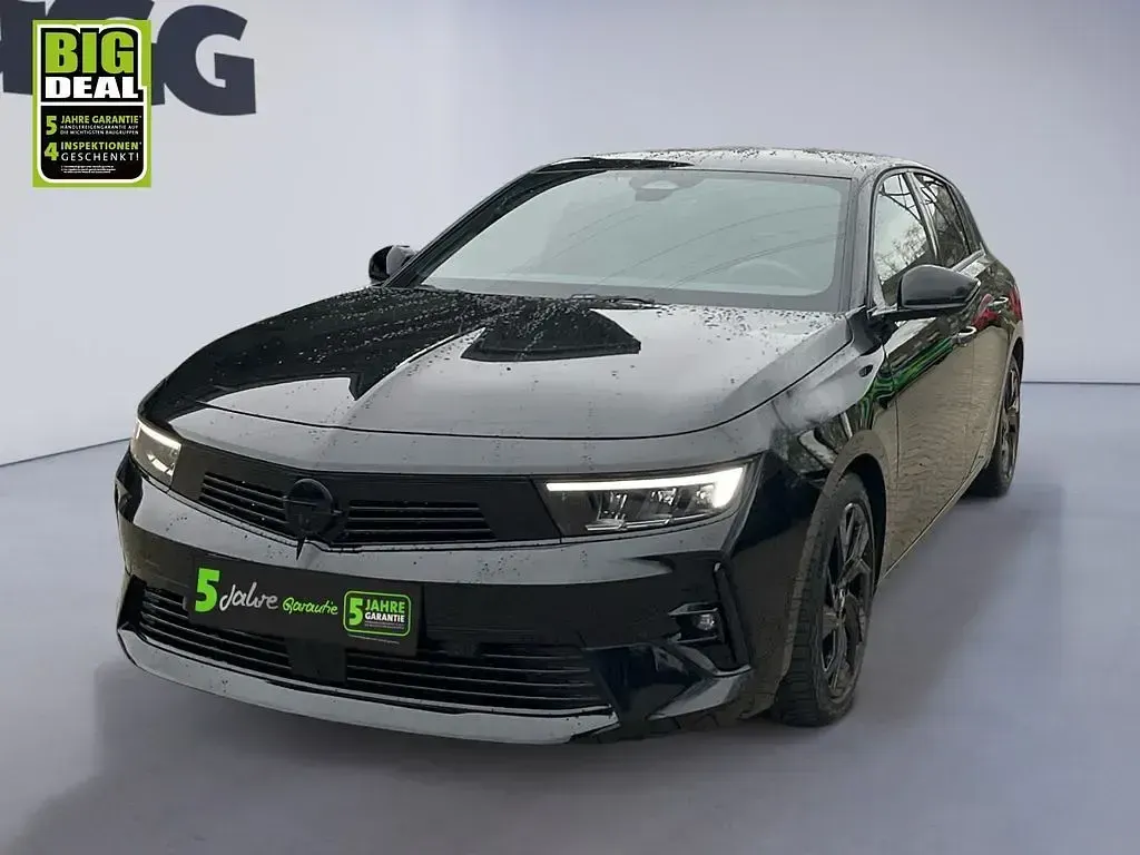 Gebraucht Opel Astra GS Line 131 PS (96 kW) 2023 Karbon schwarz Limousine